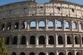 Colosseum in Rome on a beautiful sunny