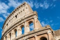 Colosseum in Rome close up, Italy, Royalty Free Stock Photo