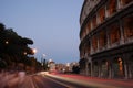 colosseum rome evening shot at night Royalty Free Stock Photo