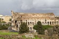 Colosseum Rome exterior Royalty Free Stock Photo