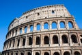 The Colosseum in Rome, Italy. Royalty Free Stock Photo