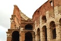 Colosseum in Rome, Italy, Europe. Rome is an ancient arena of gladiatorial combat. The Roman Colosseum is the most famous landmark