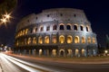 Colosseum rome italy night