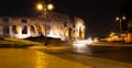 Colosseum Rome, Italy. Rome landmark Coliseum at night Royalty Free Stock Photo