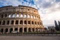 Colosseum, Rome, Italy. Twilight view of Colosseo Royalty Free Stock Photo