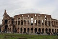 The Colosseum of Rome, Italy in winter Royalty Free Stock Photo