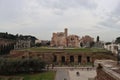 The Colosseum of Rome, Italy in winter Royalty Free Stock Photo