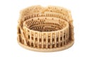 Colosseum in Rome in miniature Royalty Free Stock Photo