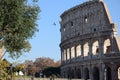 Colosseum in Rome near the Roman Forum