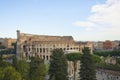 Colosseum in Rome roman amphitheater, Italy. Main italian landmark