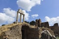 Colosseum and rome ruins, Rome, Italy Royalty Free Stock Photo