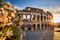 Colosseum during spring time, Rome, Italy