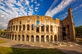 Colosseum during spring time, Rome, Italy