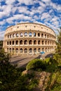 Colosseum during spring time, Rome, Italy