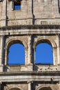 Colosseum, 1st century antique, oval amphitheatre in the centre of the city, Rome, Italy