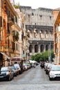 Colosseum Street Royalty Free Stock Photo