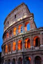 Colosseum by sunset Royalty Free Stock Photo