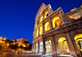 Colosseum at twilight