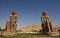Colossi of Memnon 1 Royalty Free Stock Photo