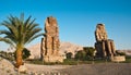 Colossi of Memnon Royalty Free Stock Photo