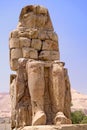 Colossi of Memnon Royalty Free Stock Photo