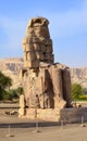 Colossi of Memnon at Luxor Royalty Free Stock Photo
