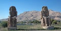 Colossi of Memnon, Luxor, Egypt Royalty Free Stock Photo