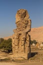 Colossi of Memnon near Luxor, Egy Royalty Free Stock Photo