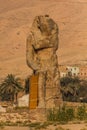 Colossi of Memnon near Luxor, Egy Royalty Free Stock Photo