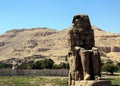 The Colossi of Memnon. Right statue.