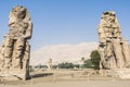 Colossi of Memnon, statues of Pharaoh Amenhotep III, Luxor, Egypt