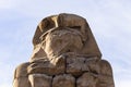 Colossi of Memnon are two massive stone statues Pharaoh Amenhotep III