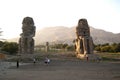 Colossi of Memnon, Valley of Kings, Luxor, Egypt Royalty Free Stock Photo