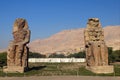Colossus of Memnon Royalty Free Stock Photo