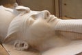 The colossus of Ramses II in Memphis, Egypt. Royalty Free Stock Photo