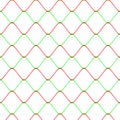 Colot Rabitz net fence background seamless pattern