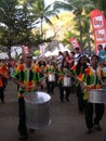 Colourful music band