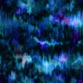 Colour Bleed Blue Tie Dye Print Royalty Free Stock Photo