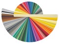 Colour card RAL Royalty Free Stock Photo