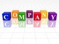 Colour company Royalty Free Stock Photo