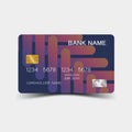 Colour credit card design. And inspiration from abstract.
