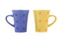 Colour cups Royalty Free Stock Photo