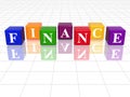 Colour finance Royalty Free Stock Photo