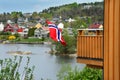 Colour houses in Moss, Norway