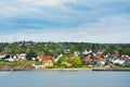Colour houses in Moss, Norway