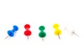 Colour push-pin