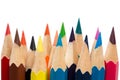 Colour sharpen pencils Royalty Free Stock Photo