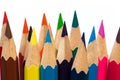 Colour sharpen pencils Royalty Free Stock Photo