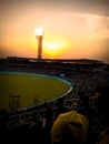 The colour of whistlepodu at KKR& x27;s homeground Eden Garden stadium.& x28;Roar of the Lion& x27;s& x29;