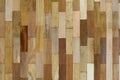 Colour Wooden floor for buildingmaterials , Multi color in your desk Royalty Free Stock Photo